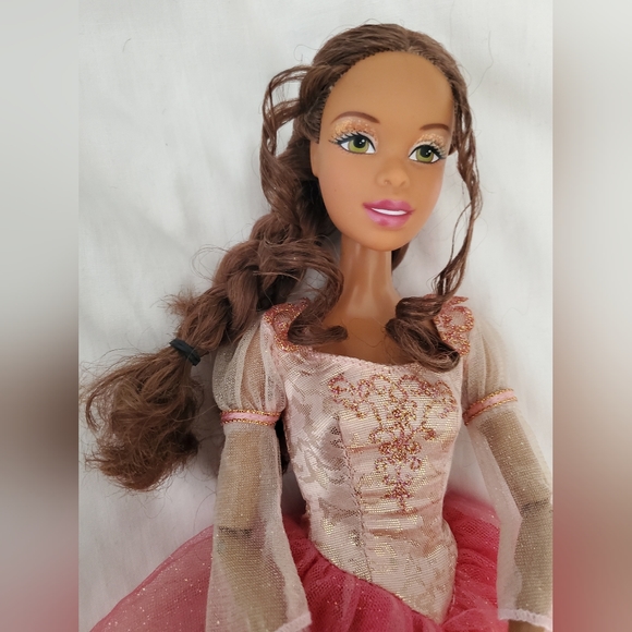 : 14" Barbie 12 Dancing Princesses princess Genevieve african american no stand - Picture 3 of 9